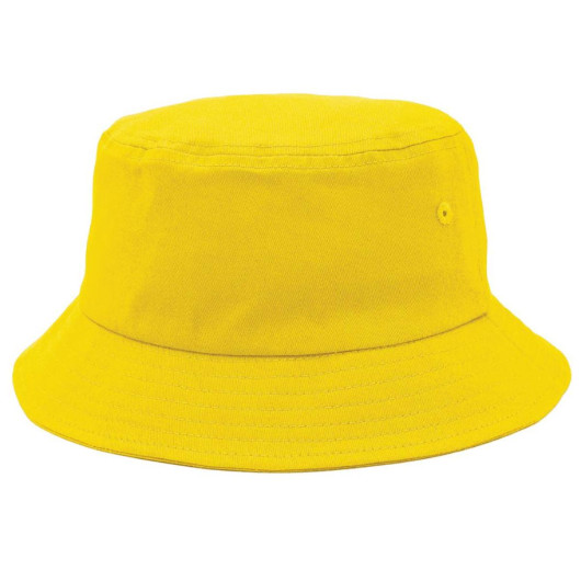 Cotton Twill Bucket Hats Yellow